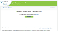Desktop Screenshot of firsthealthlbp.com